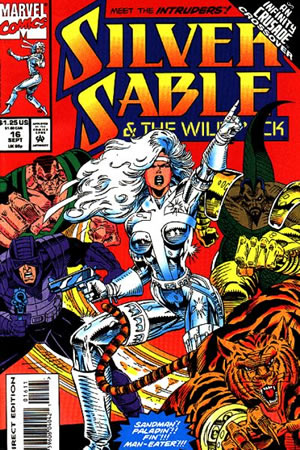 Silver Sable and the Wild Pack (1992) #16 [B Story]